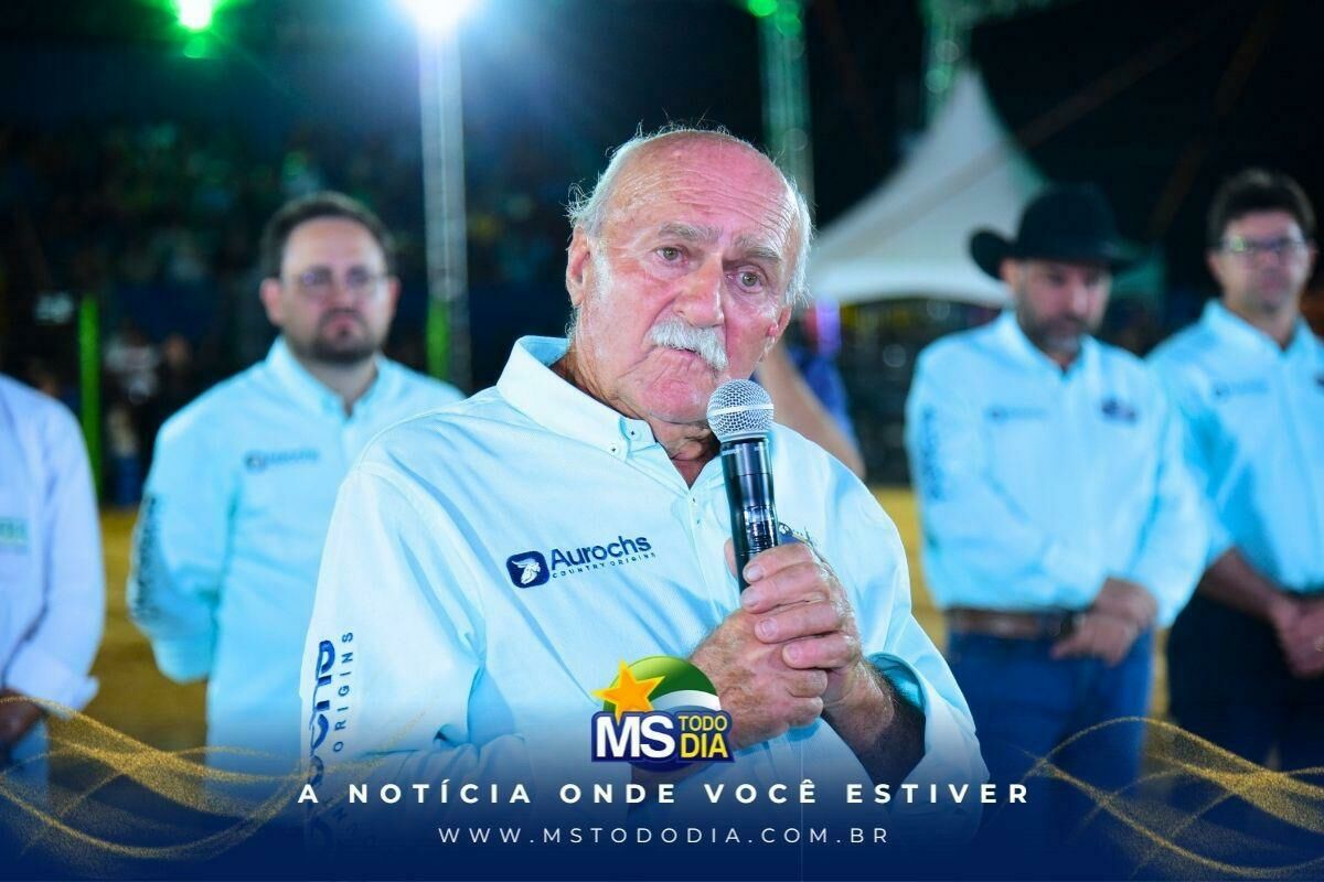 Imagem de compartilhamento para o artigo Prefeito Juvenal Consolaro abre Rodeio em Figueirão exaltando fé, união e conquistas para o município da MS Todo dia